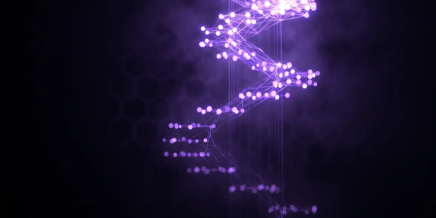 Ascending lattice of illuminated nodes forming a pipeline